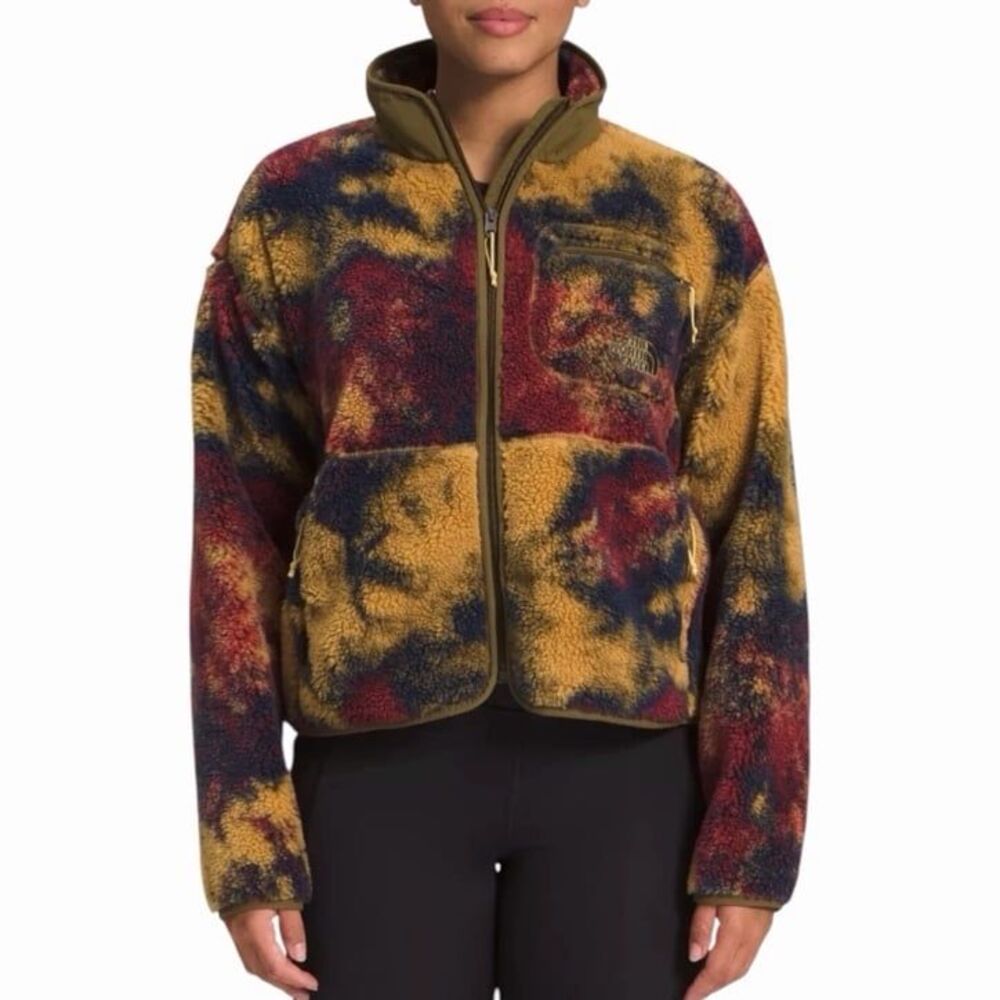 The North Face Women’s S Multicolor Sherpa Fleece Jacket Full Zip NF0A7VWU3